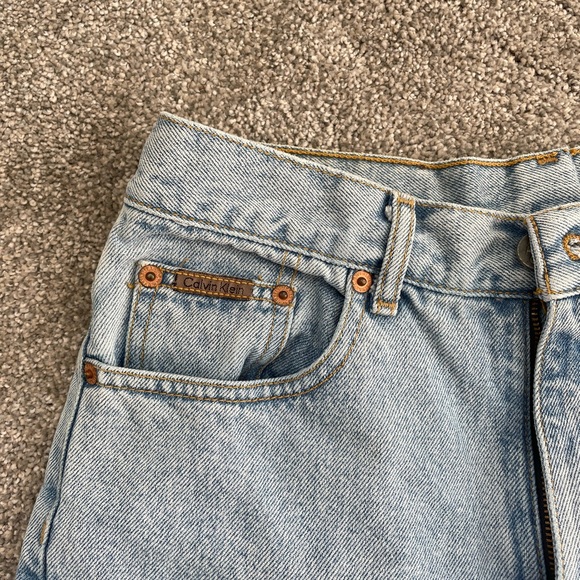 Calvin Klein Vintage Straight Leg Jeans - Picture 3 of 6